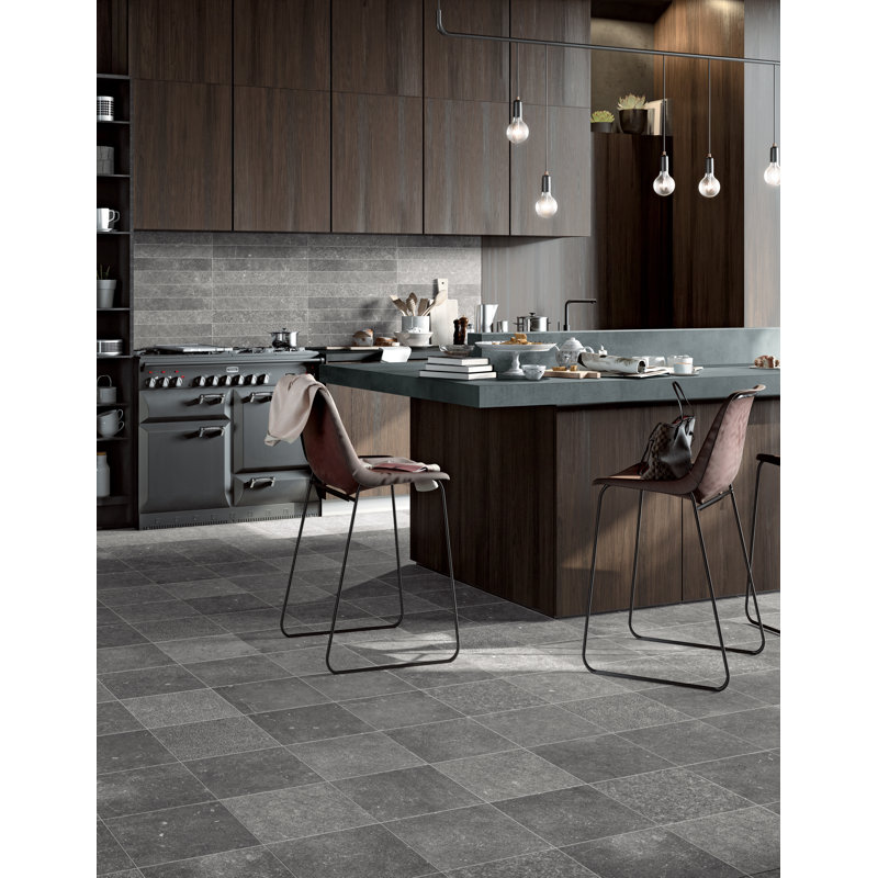Blues Vintage 3" x 24" Porcelain Linear Wall & Floor Tile, Core