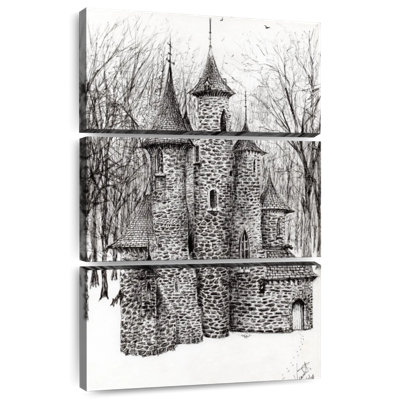 Lilie, poste de garde du château dans la forêt de Findhorn