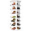 Unité de rangement à 7 niveaux pour chaussures rotative - Maximisez votre espace et votre organisation