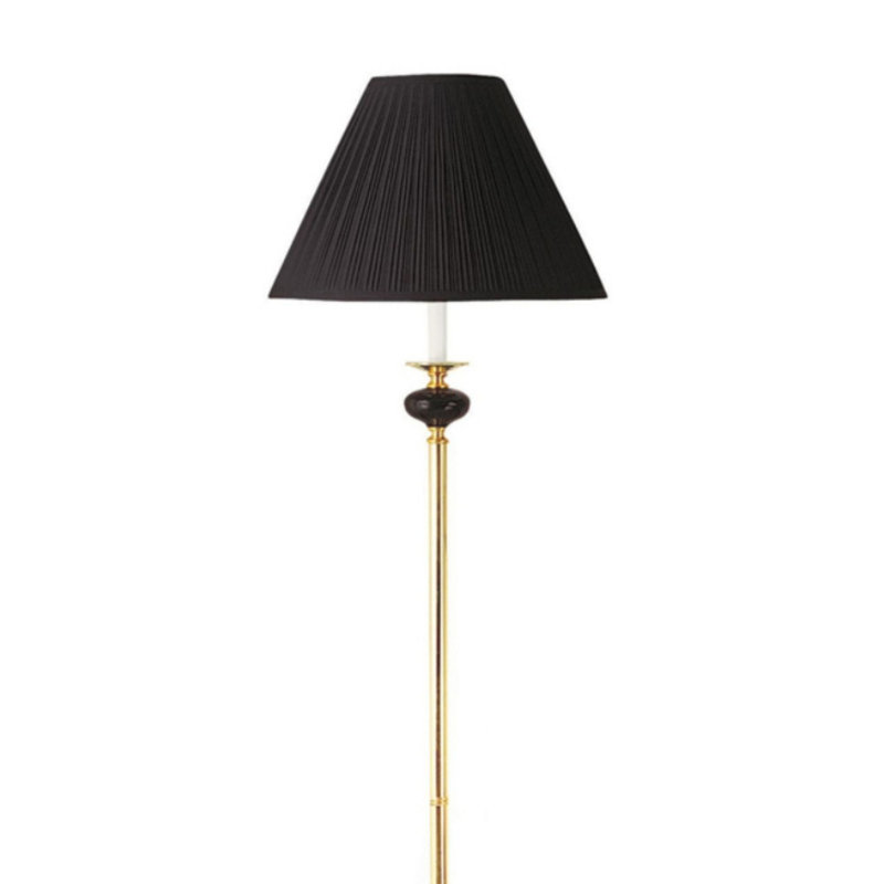 Lampe en céramique 3 pièces, Noir, Noir