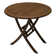 Suki Round Eucalyptus Outdoor Folding Bistro Table