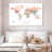 Personalized Love I Push Pin World Map-1327216501-1326768218
