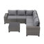 Ensemble de mobilier de jardin en rotin pour 5 personnes avec coussins-931210996-880445145