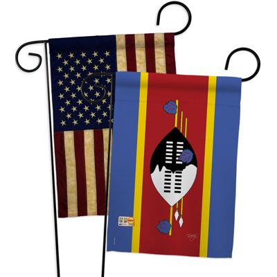 Double Sided 18.5'' H x 13'' W Polyester Garden Flag