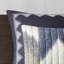 Courtepointe en coton bleu marine double / grand - 3 pièces, imprimé, revers uni, taies décoratives passepoilées, imprimé brisé aide au sommeil, 2 courtepointe à canaux assortis, literie élégante-125444809