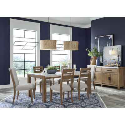 Rectangular Dining Table With 4 Side Chairs