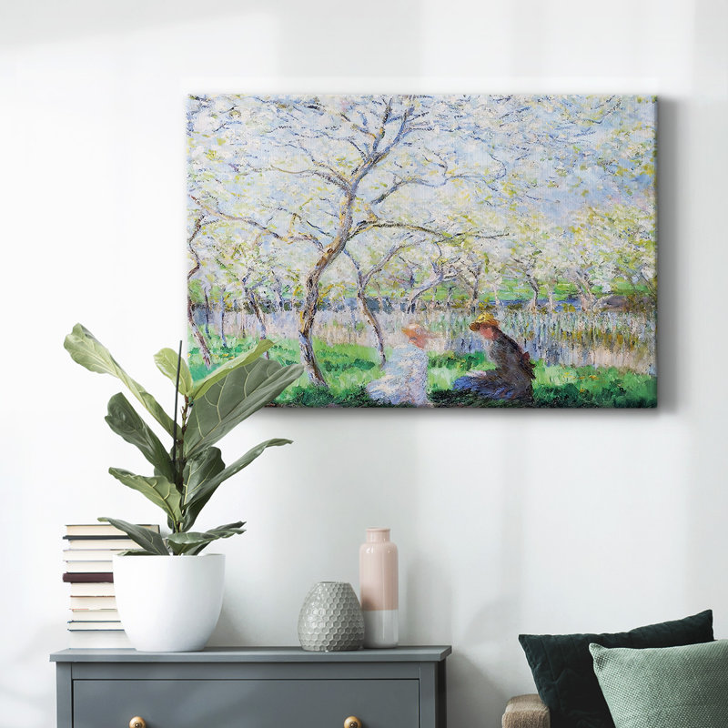 Springtime, 1886-Gallery Wrapped Canvas, 12" H x 18" W