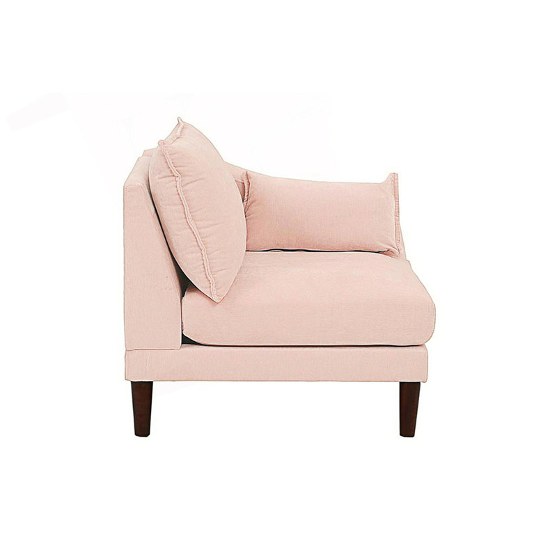 Magnifique fauteuil à accoudoirs Laf / Raf, Rose