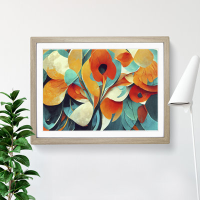 Floral Abstract Vol.1 - Single Picture Frame Print