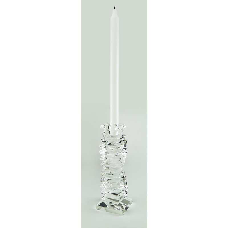 Candlestick, 8" H x 3" W x 3" D
