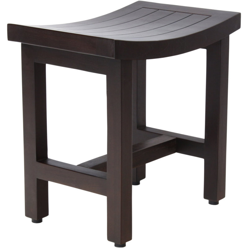 Sumba Lotus 18" W Teak Shower Bench