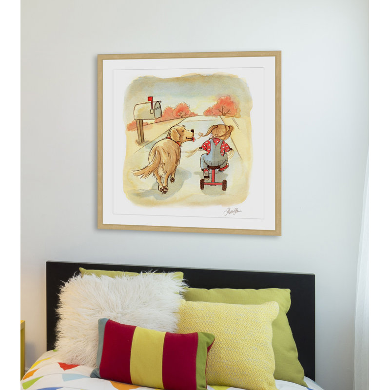 Beverly Golden Pal 1 Piece Painting, 51cm H x 51cm W