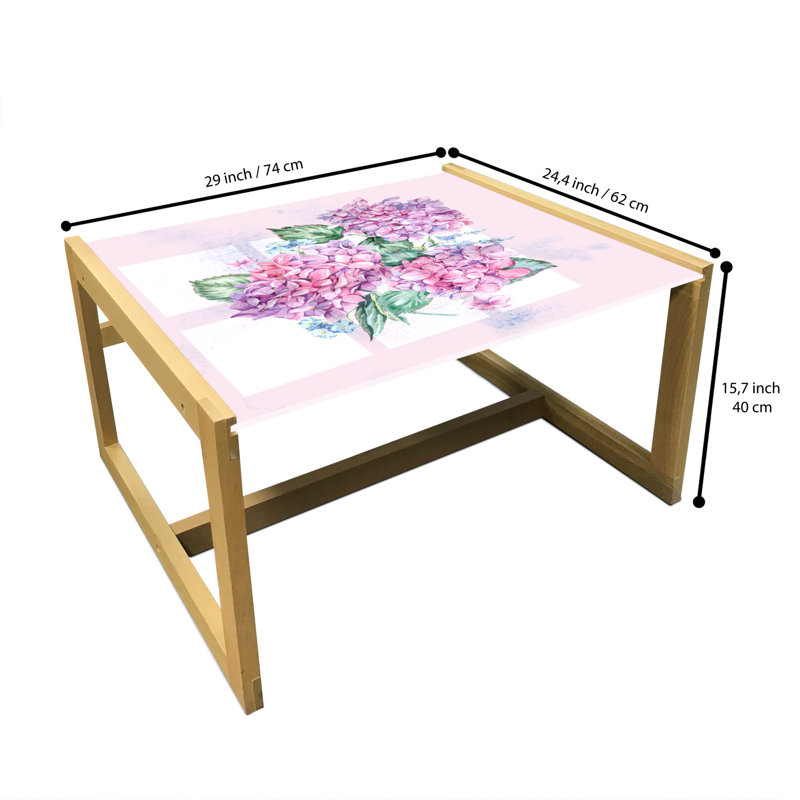 Jackielyn Sled Coffee Table, 62cm H x 74cm W x 40cm D