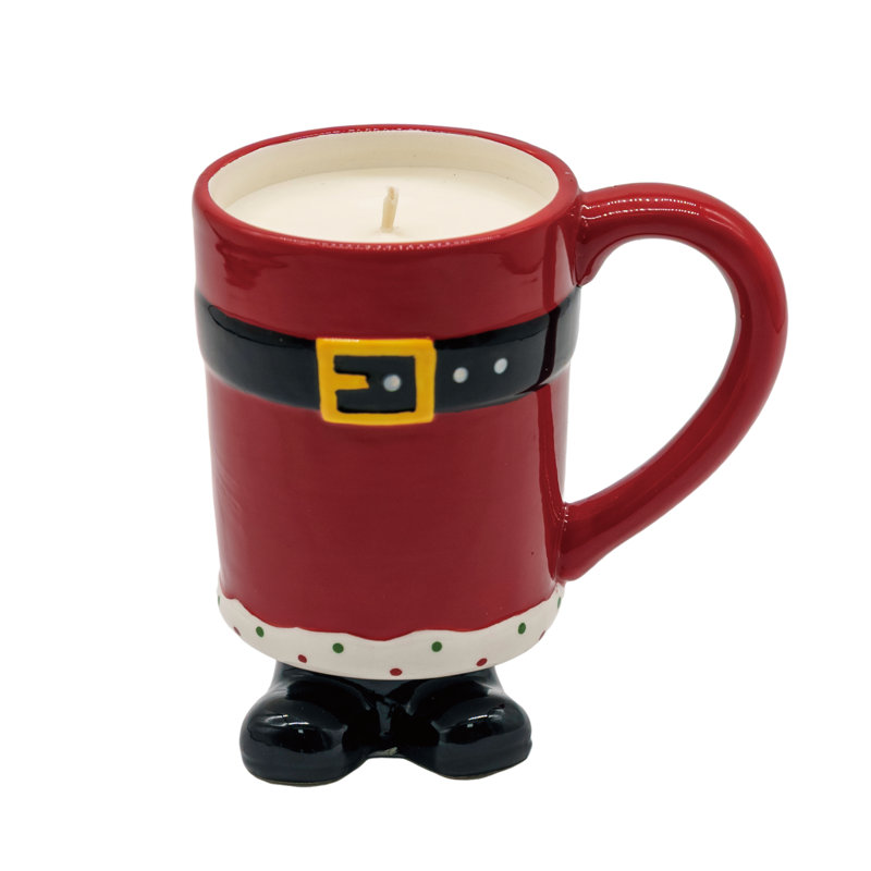 Bougie tasse de Noël Christmas
