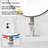 Single-Hole Single-handle Bathroom Faucet with Drain Assembly-79721953