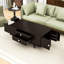 Table basse moderne avec tiroirs, tablettes cachées-2140790880