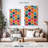 Avery Mid-Century Hexagon Pattern-108390654