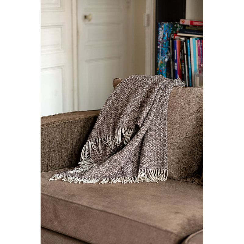Mariya Blanket, W130 x L170cm, Tobacco