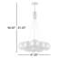 Luminaire suspendu 12 lumières Celica-512552673