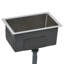Belfry Kitchen Andrews 290mm W Steel Flush Kitchen Sink-2097602145