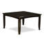 Ensemble de table de salle à manger 7 pièces 7 pièces 54 x 54 po, Cappuccino-671668098