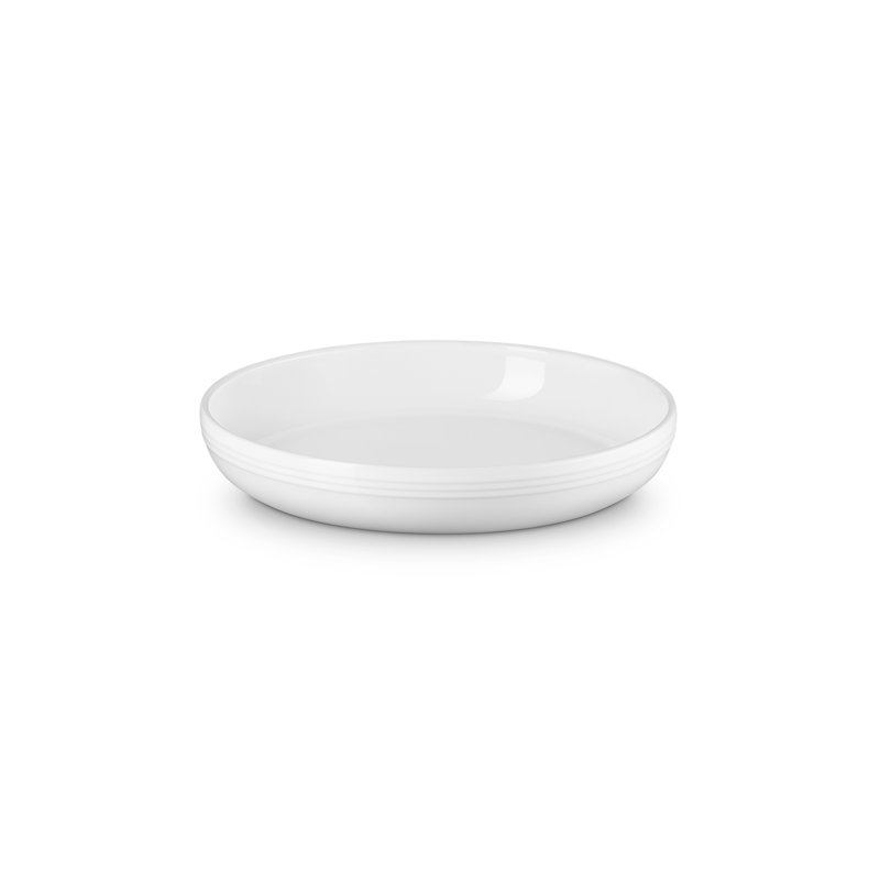 Le Creuset Coupe Cereal Bowl, 22cm, White