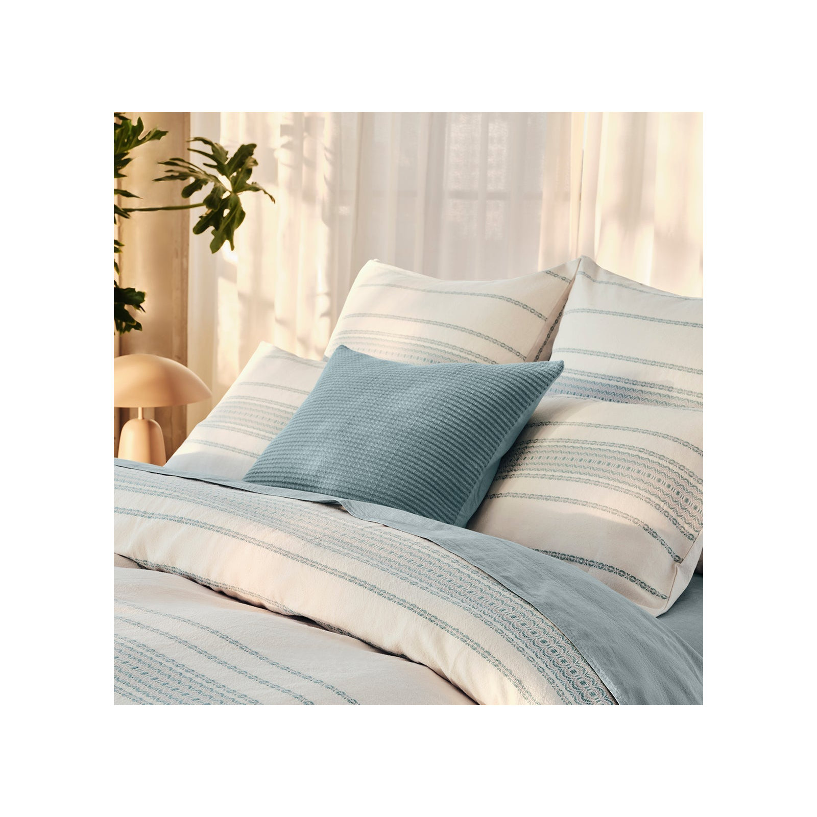 Cotton Pillow Cover, Tidal