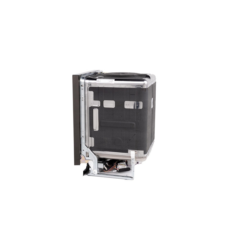 GE Profile Energy Star Smart Ultrafresh System Dishwasher, Black Stainless