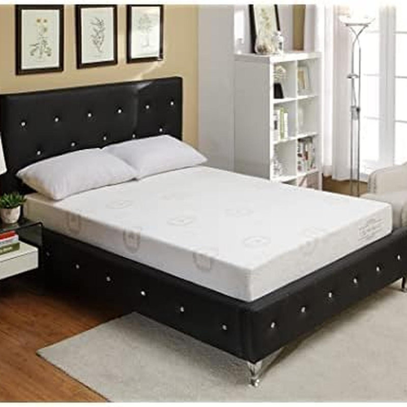 Matelas en mousse viscoélastique infusée au thé, Grand lit, 8"