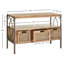 Console en bois massif de 36 po Aprille-2063660599