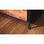 Commode double à 8 tiroirs pour chambre Ojaswi, commode noire l 39,4 po avec structure robuste, commode pour le salon, placard, vestibule-160646471