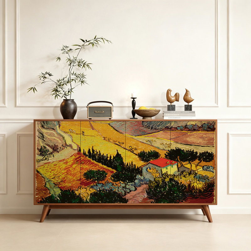 Buffet décoratif de style rétro universel