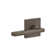 Viaggio Quadrato Linen Texture Rosette Double Dummy with Milano Lever