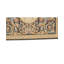 Hand-Knotted High-Quality Cream and Gray Area Rug