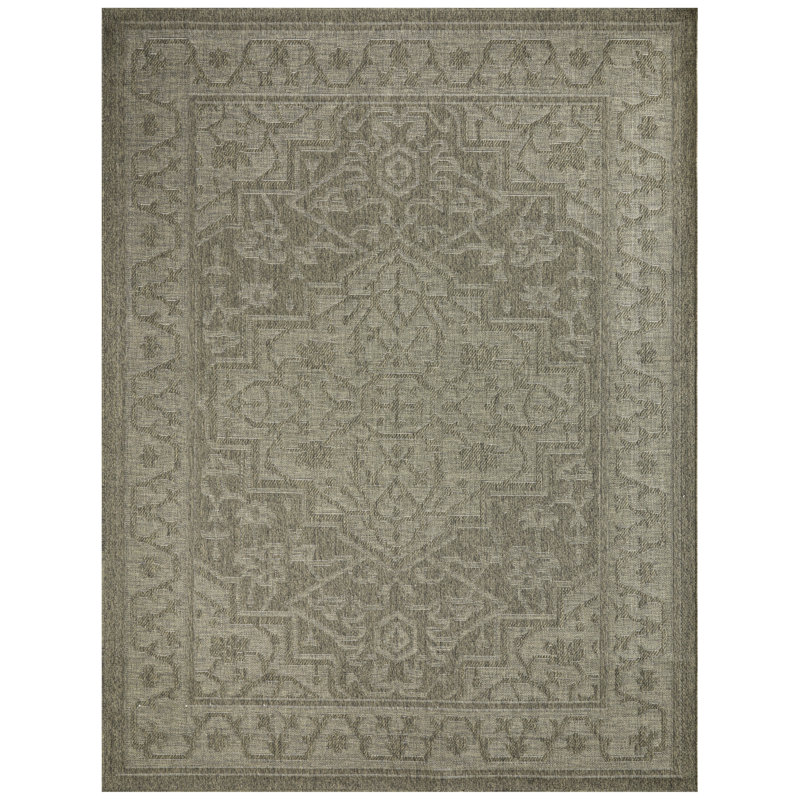 Tulum Persian Indoor/Outdoor Area Rug, Rectangle 10' x 14'
