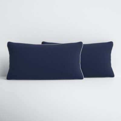 Rene 24" x 13" Sunbrella® Pillow Cover & Insert