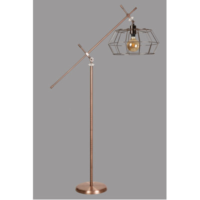 70.87'' Chrome Task Floor Lamp