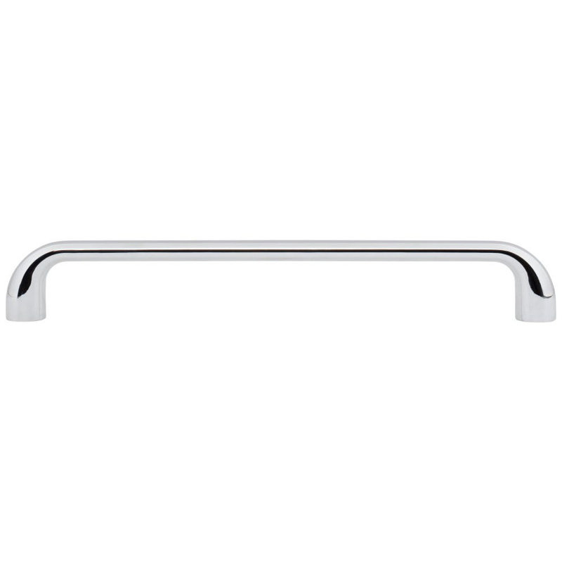 Loxley Bar Pull, Polished Chrome, 7 9/16"