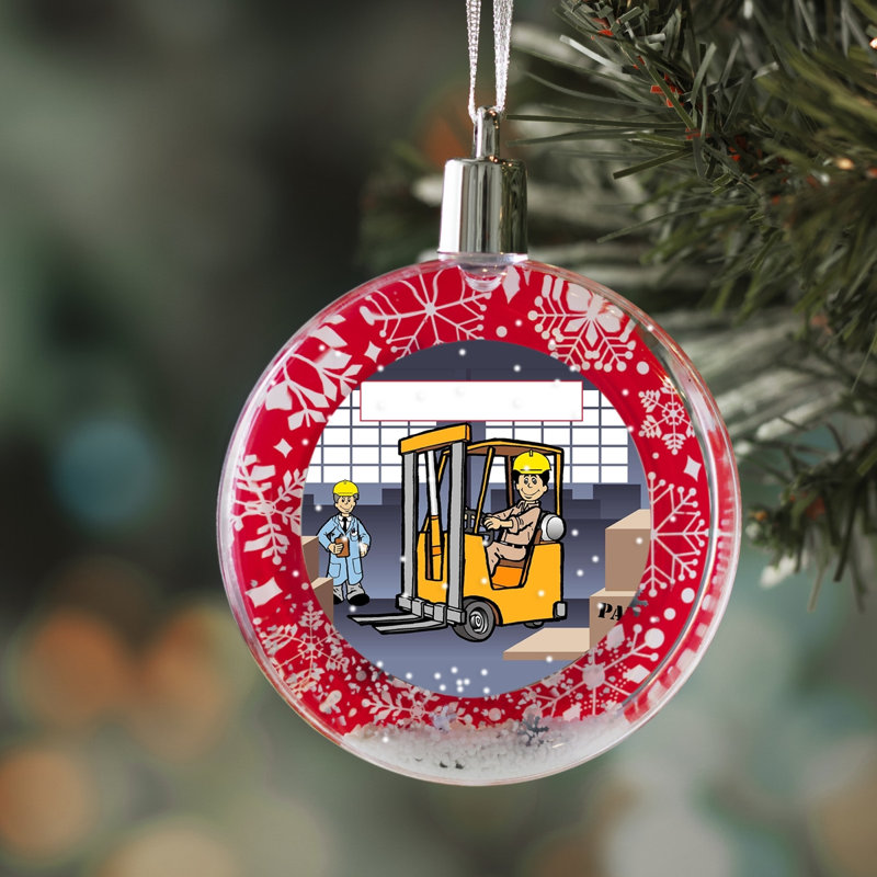Boule de Noël personnalisée, Oui
