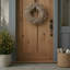 Couronne de rotin scintillante or