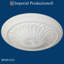 Médaillon de plafond H 15 po x l 15 po x P 1 1/2 po