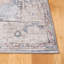 Tapis oriental bleu / beige en jute / coton tissé à la machine Mua-81438278