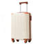 Ensemble de bagage à main 20 pièces 3 pièces avec roulettes, valise rigide en ABS-130603700