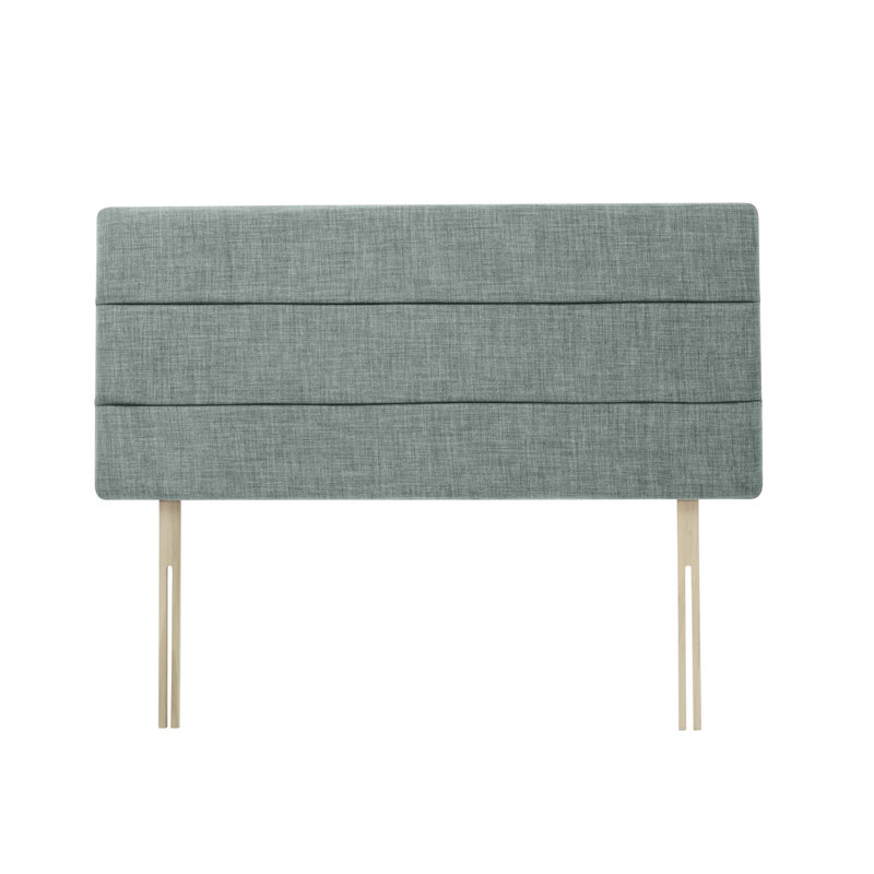 Alder Upholstered Headboard, Single (3'), Duck Egg