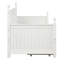 Lit de jour simple en bois avec 3 tiroirs de rangement - aucun sommier nécessaire, lit moderne pour enfants et chambre d'amis, blanc-118511420