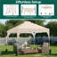 2m x 2m Pop-up Canopy Tent with Roller Bag-123610432