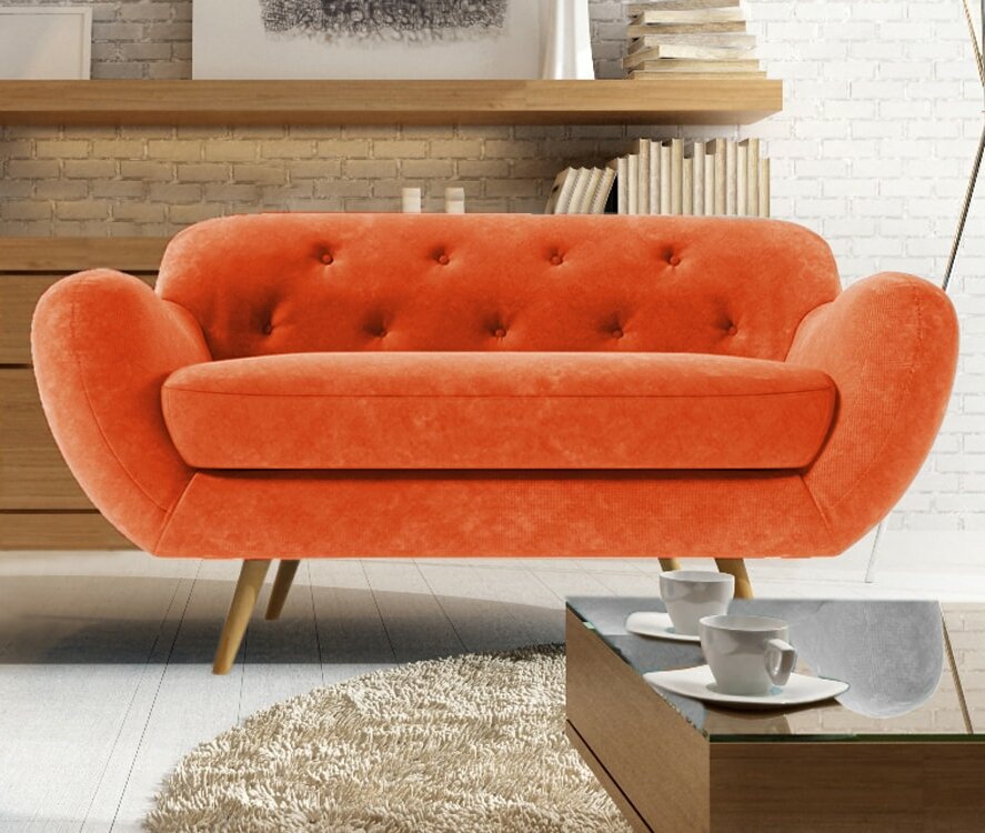 2-Sitzer Sofa Jefferson