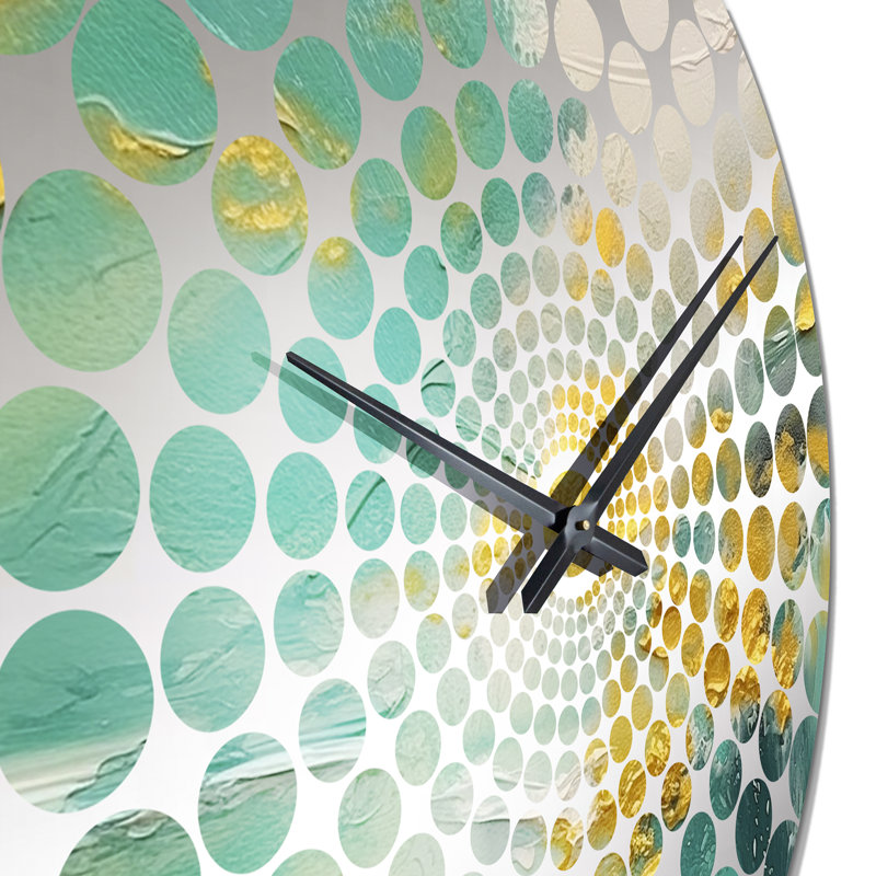 Frithlef - Horloge murale peinture abstraite, Grand