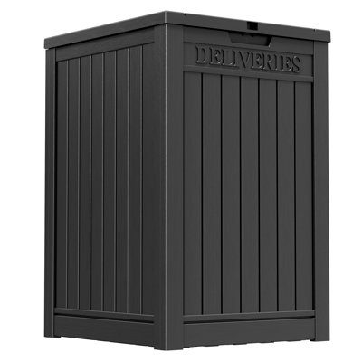 48 Gallon Courier Box Rugged Outdoor Lockable Storage Boxes by KAMABOKO