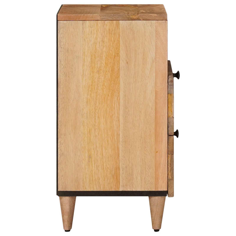 50cm W Solid Wood Bedside Table